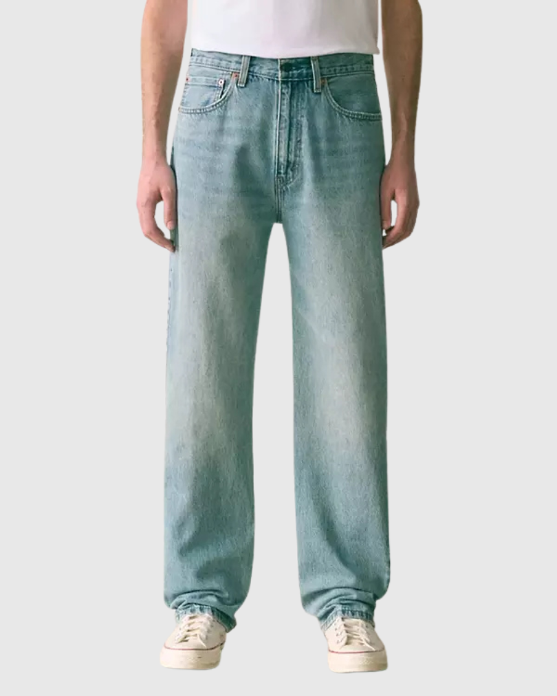 Old School Wide-Leg Denim